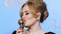 Ir al Video&nbsp;Adele gana el Globo de Oro por su tema Skyfall