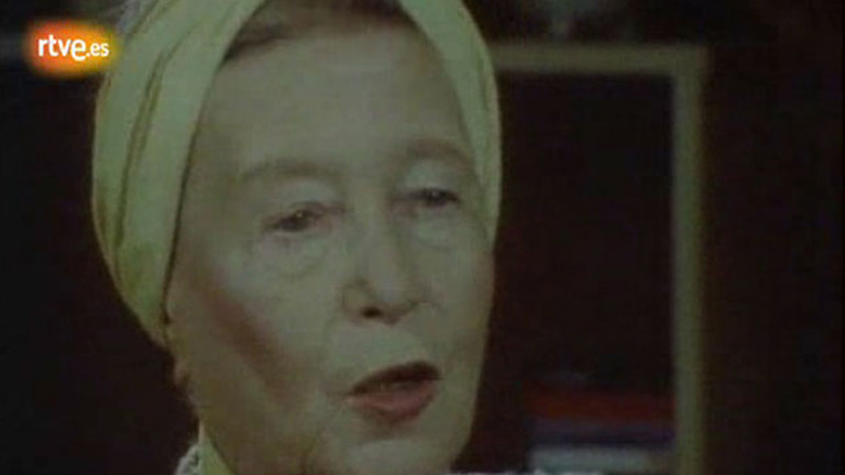Informe semanal - Adiós a Simone de Beauvoir (1986)