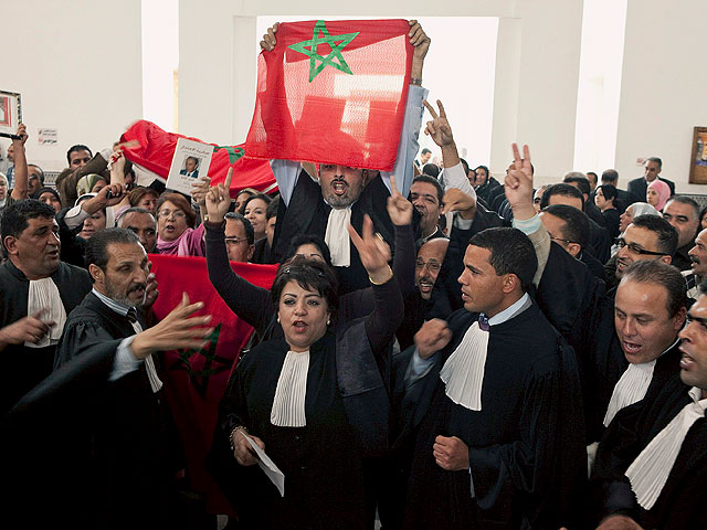 Dos periodistas espa&ntilde;oles agredidos en un juicio contra siete activistas saharauis en Casablanca