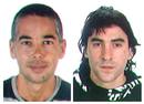 Aitor Rodr&iacute;guez Artetxe y Asier Borrero Toribio miembros del Comando Vizcaya hu&iacute;dos