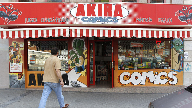 Akira Cómics, la mejor tienda de cómics del mundo está en Madrid