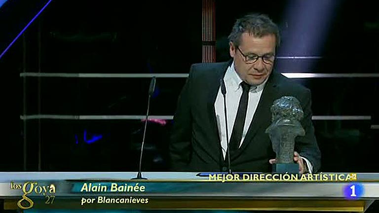 Alain Bainée, premio a la Mejor Dirección Artística por 'Blancanieves'