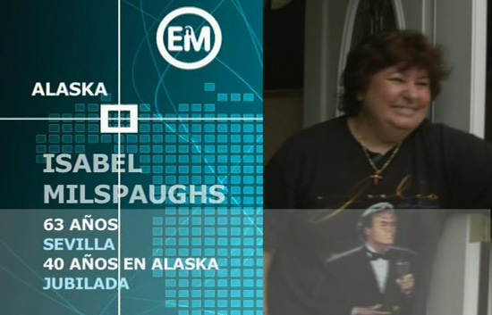 Espa&ntilde;oles en el mundo - Alaska - Isabel