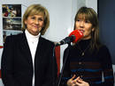 La alcaldesa de Albacete, Carmen Bayod, junto a la responsable de RNE en Albacete, Leonor Leal.