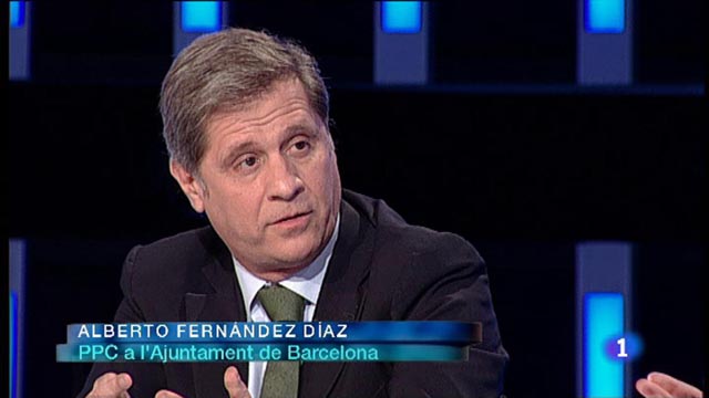 El Debat de La 1 - Entrevista a Alberto Fern&aacute;ndez D&iacute;az, regidor per Barcelona