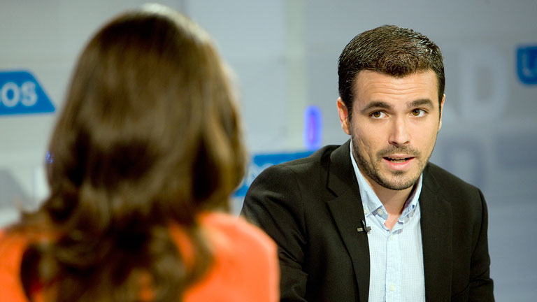 Alberto Garzón (IU): "Vamos hacia el abismo. Estamos repitiendo lo que hace Grecia"
