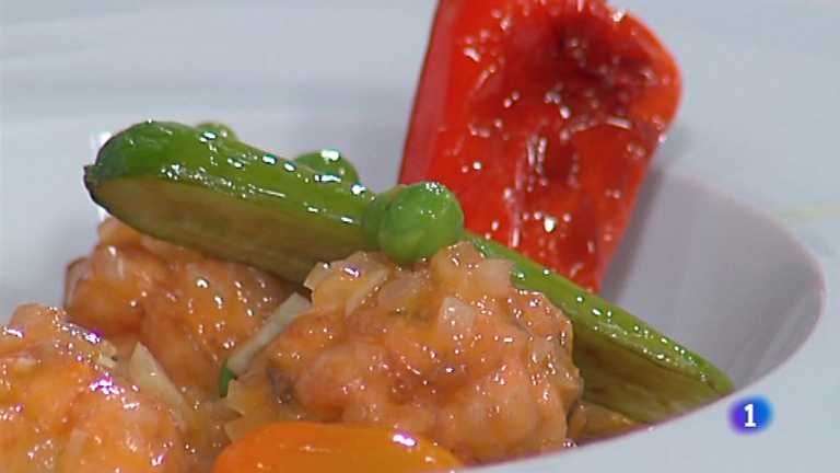 Cocina con Sergio - Alb&oacute;ndigas de salm&oacute;n en salsa con menestra