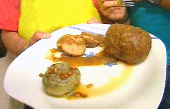 Espa&ntilde;a Directo - Albondigones con alcachofas