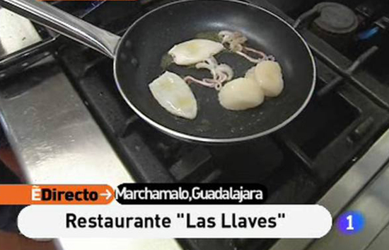 Espa&ntilde;a Directo - Alcachofas con vieiras y chipirones