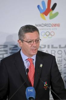 ALCALDE DE MADRID, ALBERTO RUIZ-GALLARD&Oacute;N, EN LAUSANA
