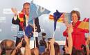 La alcaldesa de Valencia, Rita Barber&aacute;, y el president de la Generalitat, Francisco Camps