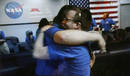 Scientists celebrate successful landing at NASAs Jet Propulsion Laboratory in Pasadena, California