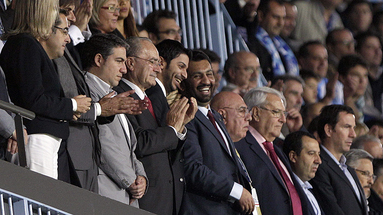 La alegr&iacute;a malaguista es contagiosa