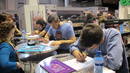Aleix Gordo Hostau (Sincron&iacute;as), Guillem March (Catwoman) y David Rub&iacute;n (El H&eacute;roe), firmando aut&oacute;grafos a sus fans
