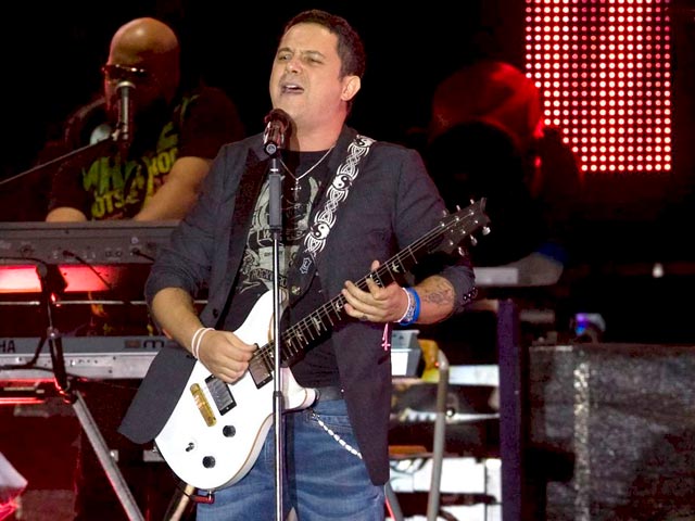 Alejandro Sanz en el Palacio de los Deportes de Madrid