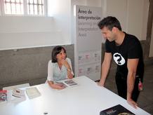 Alejandro, uno de los mediadores del Museo Reina Sof&iacute;a