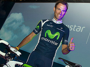 Alejandro Valverde: "Estar&eacute; con los mejores en el Tour"