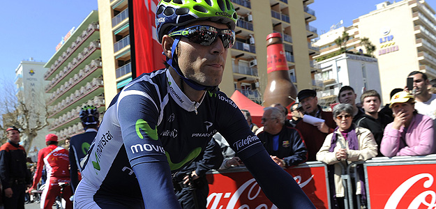 Alejandro Valverde, en la Volta a Catalunya.