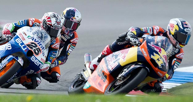 El alemán Sandro Cortese, ganador en el GP de Alemania y nuevo líder en la categoría de Moto3. El alemán Sandro Cortese, ganador en el GP de Alemania y nuevo líder en la categoría de Moto3.