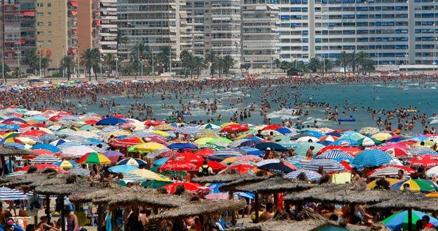 Alerta de calor en las costas espa&ntilde;olas