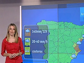 Ver vídeo  'Alerta por lluvias en el litoral levantino y Baleares'
