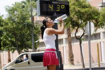 ALERTA ROJA POR ALTAS TEMPERATURAS EN MURCIA