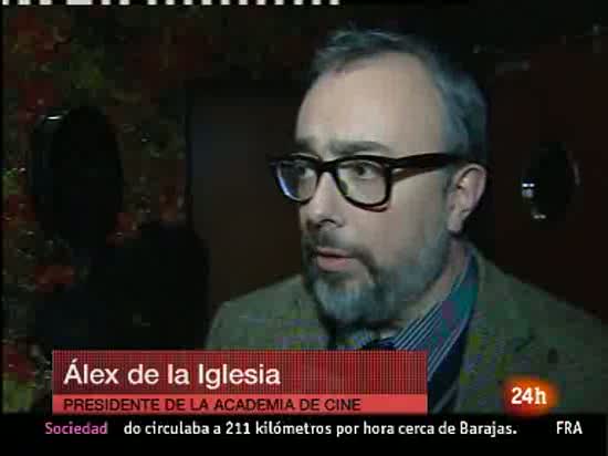&Aacute;lex de la Iglesia defiende la ley Sinde