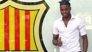 Ver v&iacute;deo  'Alex Song llega a Barcelona'