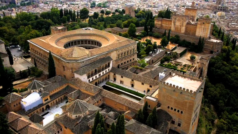 España a ras de cielo - La Alhambra de Granada
