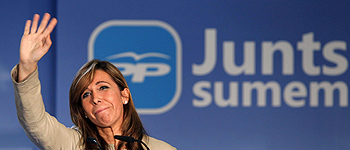 Alicia S&aacute;nchez-Camacho, la 'socia' de CiU que se autoproclama garante contra la independencia