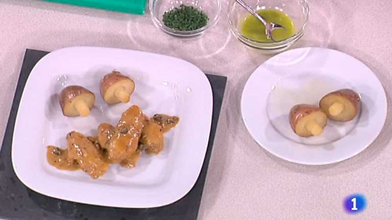 Cocina con Sergio - Alitas de pollo al whisky con frutos secos
