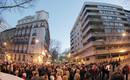 Alrededor de 300 personas se han concentrado para apoyar al juez, investigado por un presunto delito de prevaricaci&oacute;n.