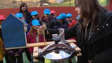 Alumnos de primaria en un taller sobre fuentes de energ&iacute;a