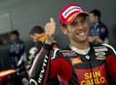 &Aacute;lvaro Bautista feliz con su pole en MotoGP