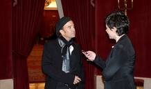 Álvaro Urquijo, hablando con RTVE.es justo después del concierto en el Teatro Real. Álvaro Urquijo, hablando con RTVE.es justo después del concierto en el Teatro Real.