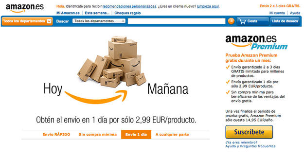 La tienda 'on-line' ya es una realidad en Espa&ntilde;a tras meses de especulaciones