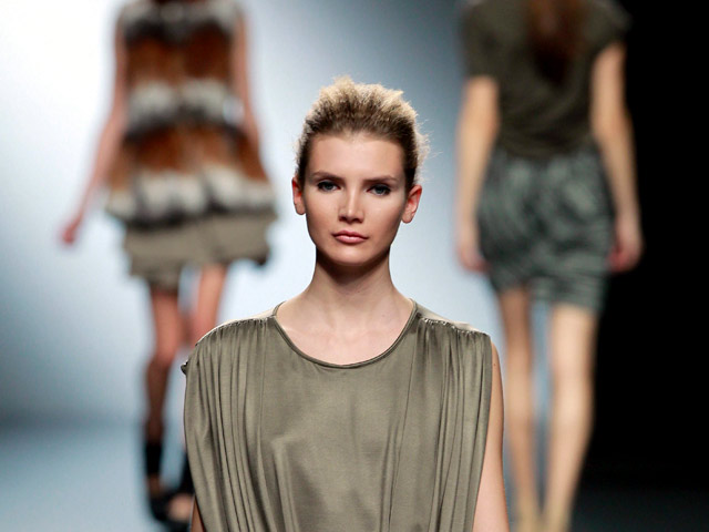 Amaya Arzuaga en Madrid Cibeles Fashion Week