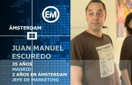 Espa&ntilde;oles en el mundo - Amsterdam - Juanma