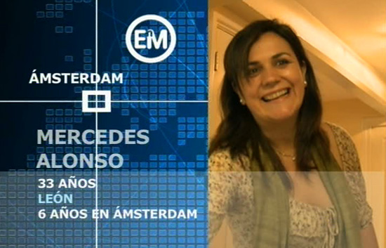 Espa&ntilde;oles en el mundo - Amsterdam - Mercedes