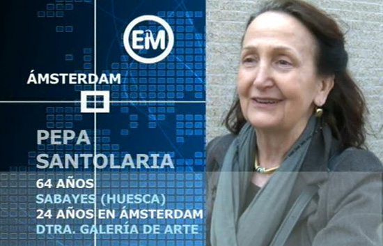 Espa&ntilde;oles en el mundo - Amsterdam - Pepa