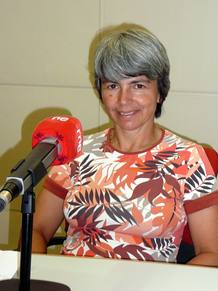 Ana Crespo, presidenta de la Sociedad Geol&oacute;gica de Espa&ntilde;a