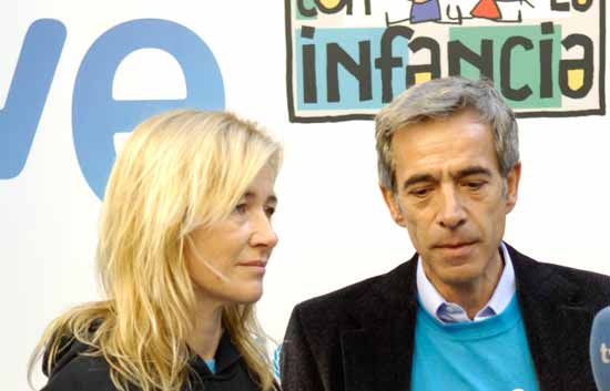 Coraz&oacute;n - Ana Duato e Imanol Arias, "concienciados con la infancia"