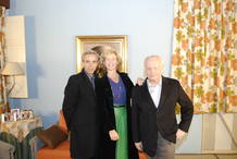 Ana Duato junto a Imanol Arias y Juan Echanove