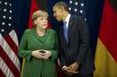 Angela Merkel y Barack Obama en la cumbre del G-20