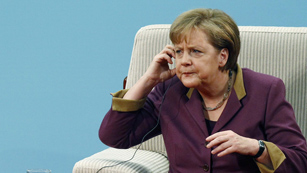 Angela Merkel ha pedido a China que se una a la presi�n internacional contra Ir�n y Siria