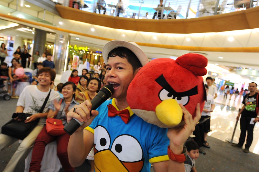 Los Angry Birds siguen de moda