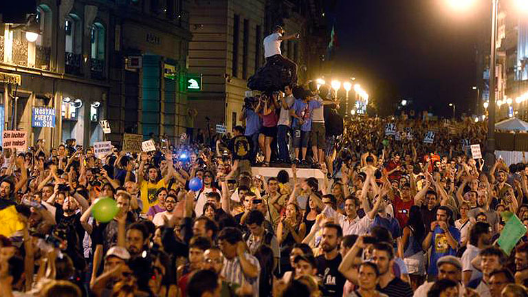 La delegada del Gobierno en Madrid autoriza una concentraci&oacute;n en Sol con l&iacute;mite de tiempo