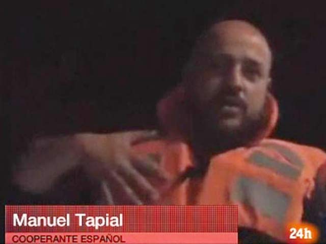 Un activista espa&ntilde;ol anticipa el ataque