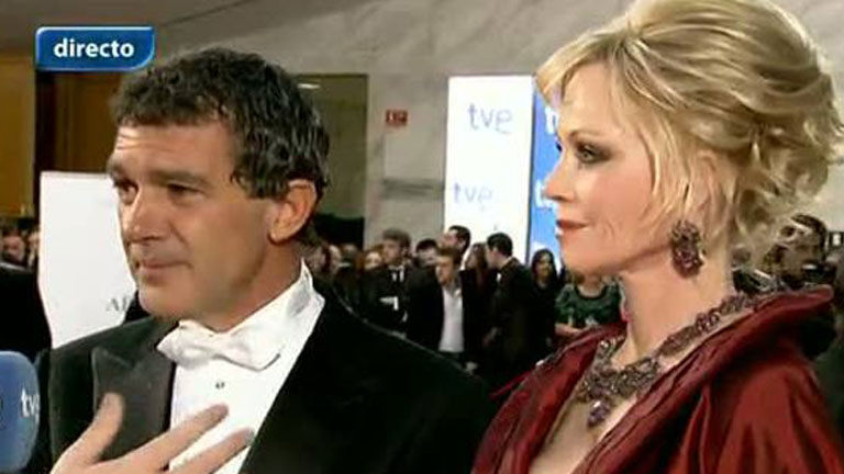 Premios Goya 2012 - Antonio Banderas: "Creo que este año no me toca ganar"