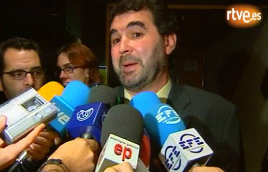 Elecci&oacute;n de Anxo Quintana en noviembre de 2003 como nuevo l&iacute;der del Bloque Nacionalista Galego (BNG)